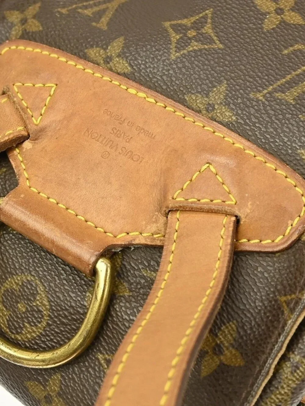 LOUIS VUITTON MONTSOURIS MM BACKPACK BAG MONOGRAM M51136 SP1928 YQ05413